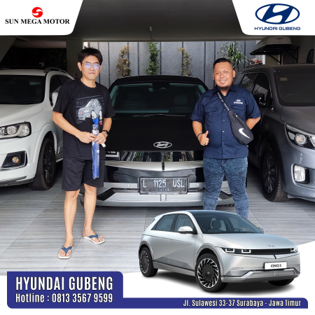 foto Delivery IONIQ 5 Signature Long Range @ Surabaya - Jawa Timur 