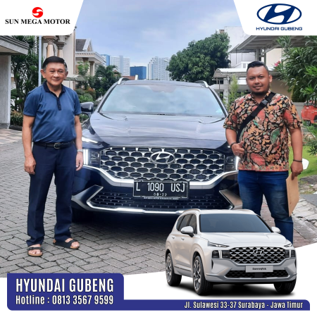 foto Delivery SANTA FE Signature Diesel @ Surabaya - Jawa Timur 